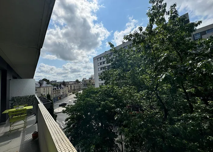 아파트 De Gaulle - Parade 24h - Parking - 6 Pers 르망